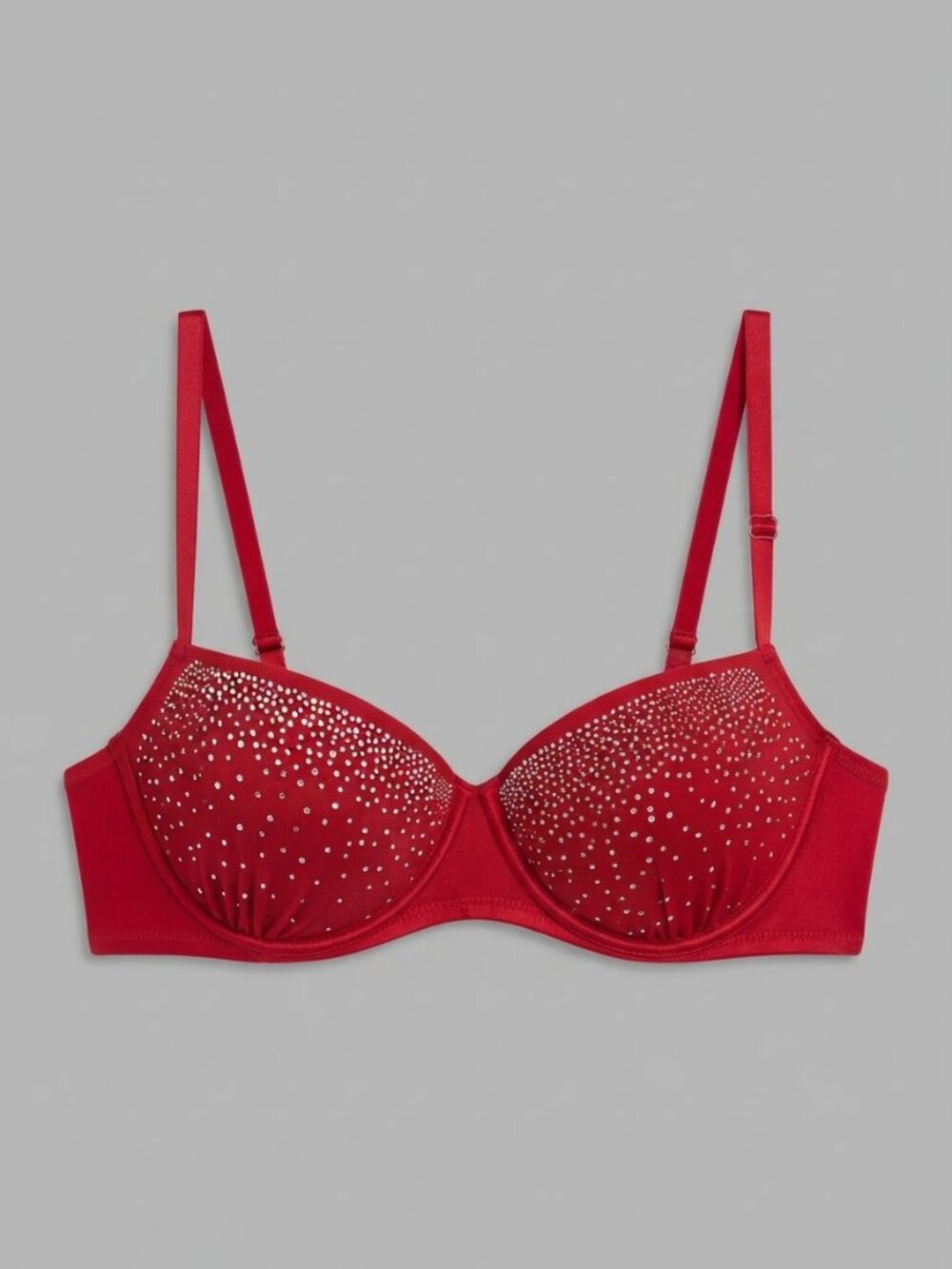 New! Victoria’s Secret PINK WINK Red Lightly Lined Balconette Bra 34940